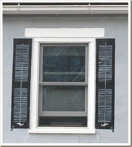 painted shutters
