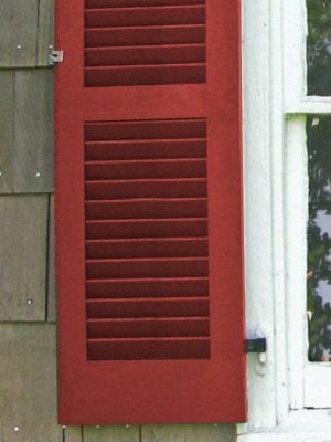 fixed louver shutters without tilt bar wood 
