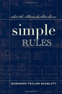 simple rules to architectural design book