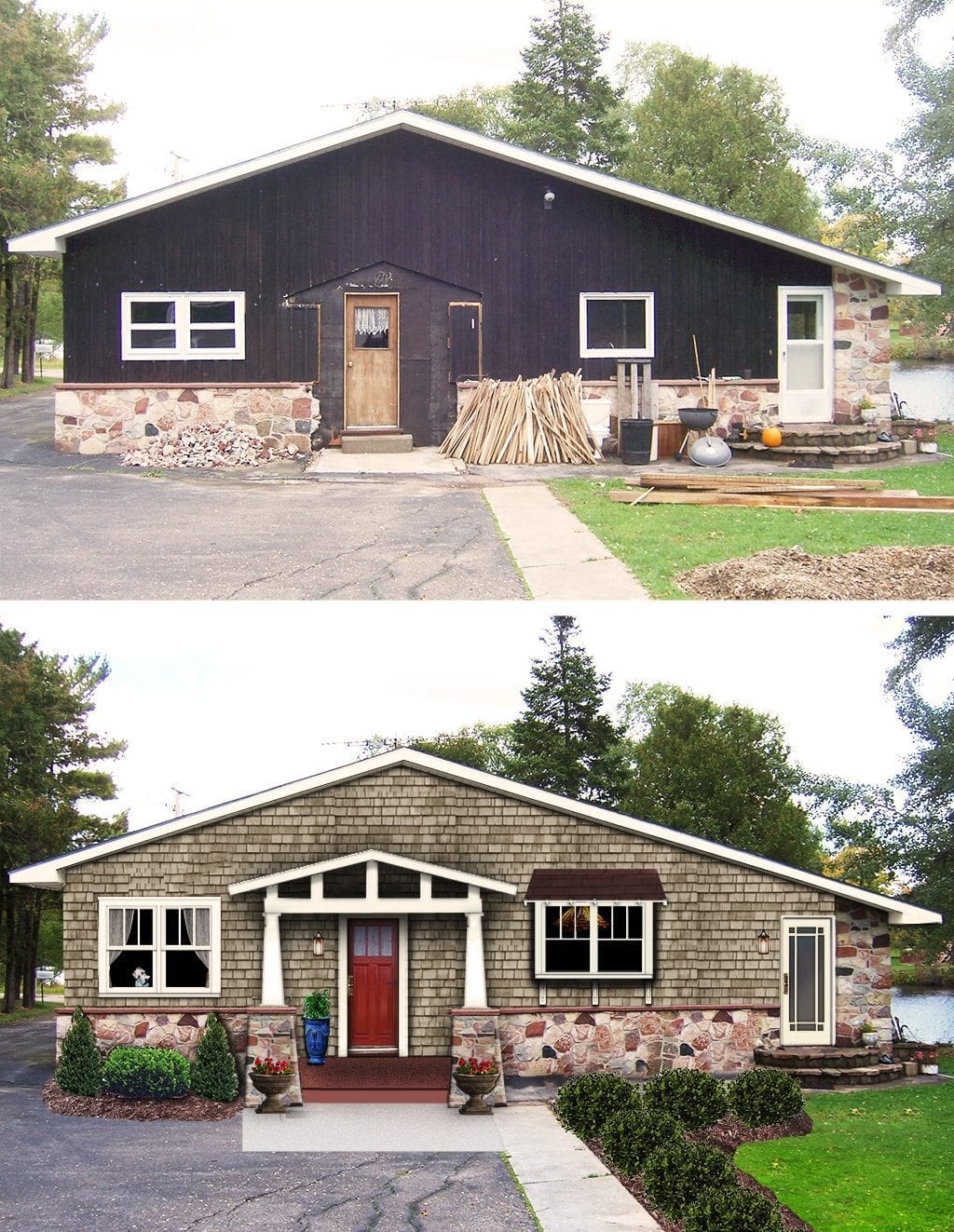 House Restoration Before And After House Restoration Before And After