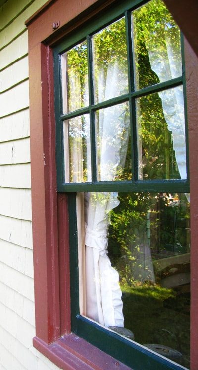 window sash painting