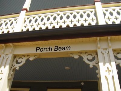 porch beam