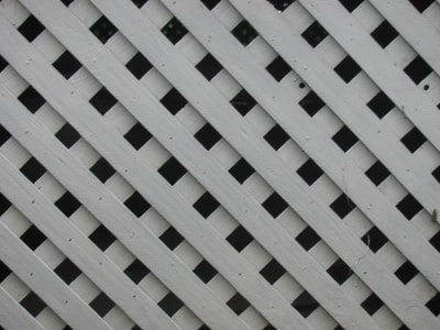 diagonal wood lattice