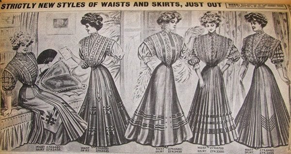 Shirtwaist - Sears catalog 1908