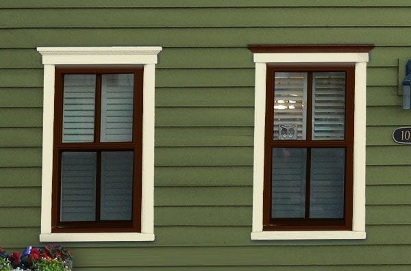 accenting victorian house colors for windows