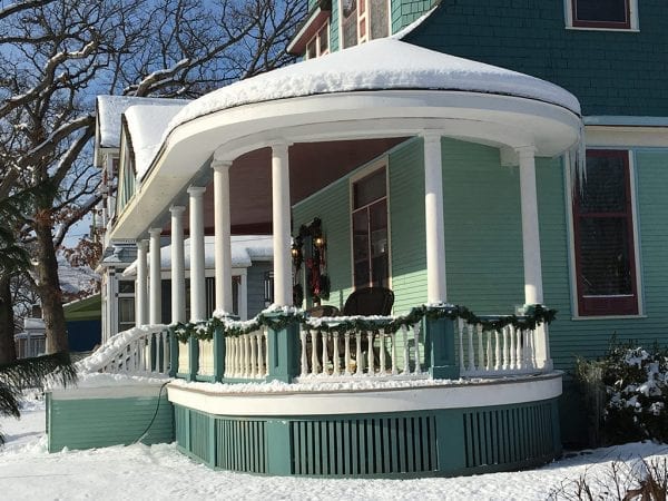 porch skirt with pier cover