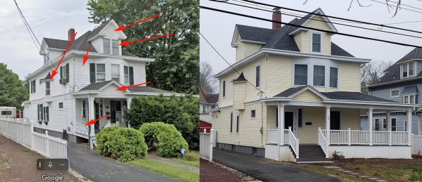 remodeled historic house