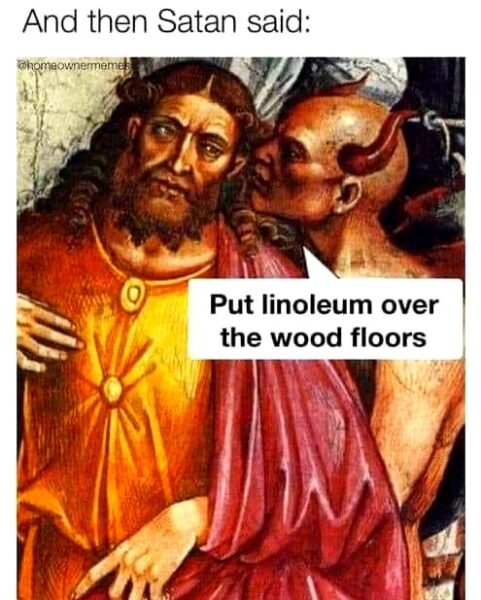 linoleum vs wood floors