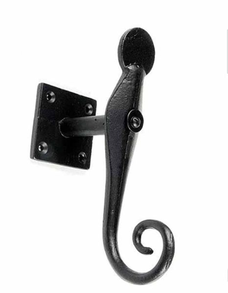 Rat tail shutter dog tie-back