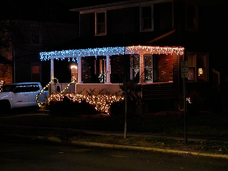 cool and warm lights