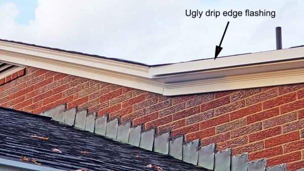 drip edge flat roof flashing