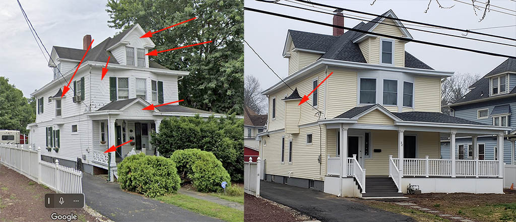 Before & After of 32 Broadway in Freehold, NJ