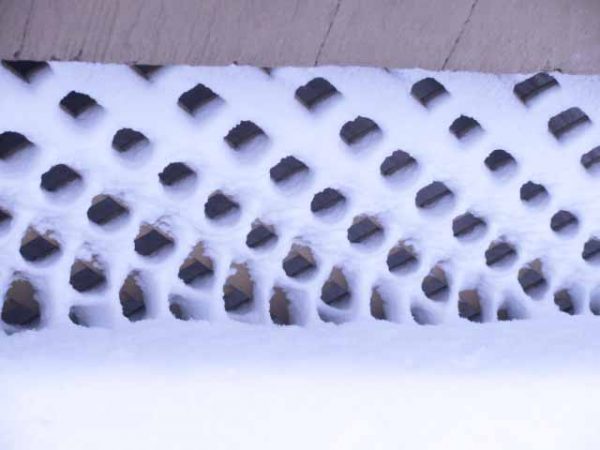 lattice in the snow