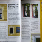 old house journal window painting