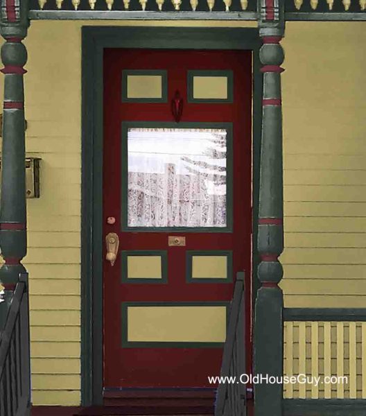victorian front door historic paint colors