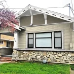 stone below window sill.